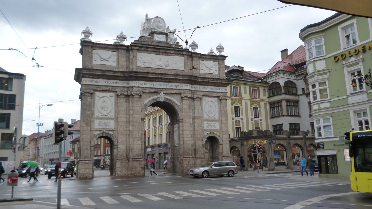 (u) Přejezd do Imstu a výjezd do Innsbrucku, středa 27.6.2018